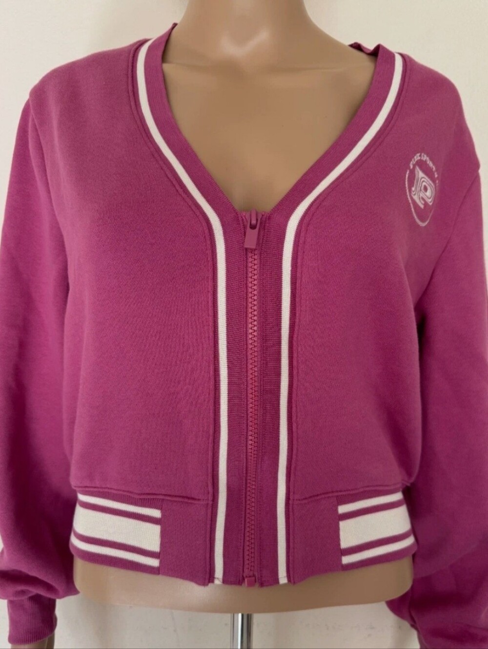 NWT Victoria Secret PINK Ivy Campus Cardigan